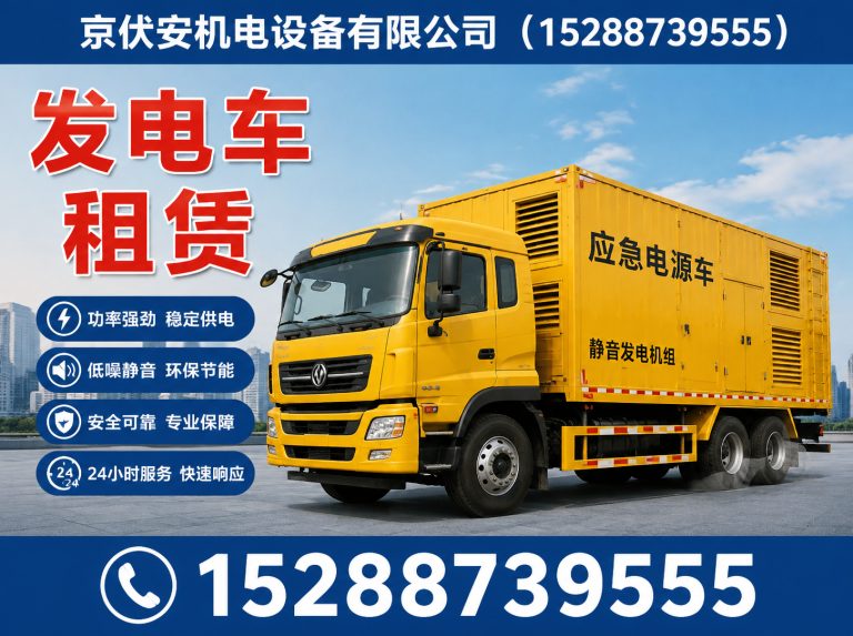 北海发电车出租展示图